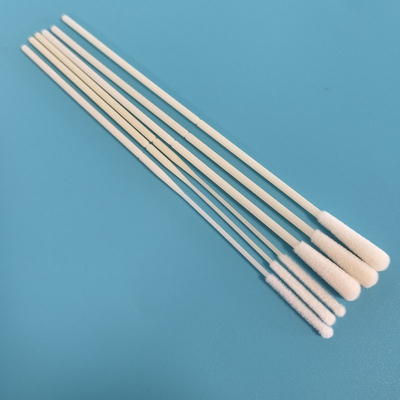 ABS Stick Flocked Nylon Swab Nasal Swab de collecte d'échantillons avec point de rupture enveloppé individuellement