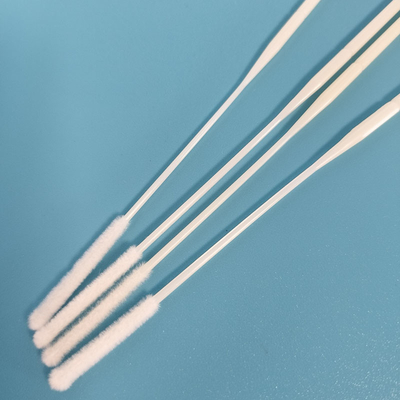 ABS Stick Flocked Nylon Swab Nasal Swab de collecte d'échantillons avec point de rupture enveloppé individuellement