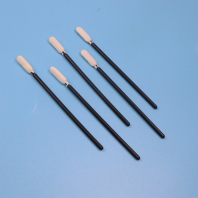 TX746 Basse particule en dehors du manche noir Sponge Sponge Tip Cleanroom Swab pour le nettoyage de l'imprimante