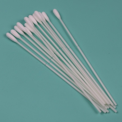 150 mm ABS Stick Cotton Bud Swab Swab de collecte de spécimens oraux avec point de rupture