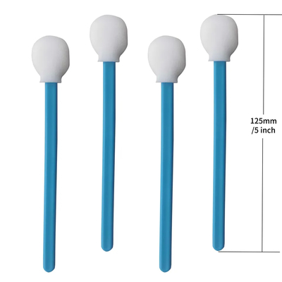 708 Essuie-glace en mousse à manche longue en mousse ronde pour le nettoyage de précision