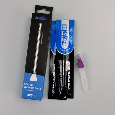 Nettoyage des capteurs à base de bâtonnet bleu sans lingots pour l'entretien des capteurs de caméra