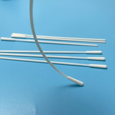 Écouvillons de prélèvement de spécimens avec du nylon à flocons doux, sans danger pour le patient