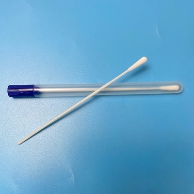 Écouvillons en nylon de 6 pouces pour le prélèvement oral et la collecte d'ADN