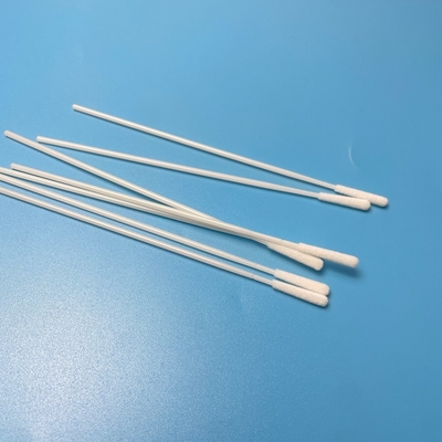 Écouvillon floqué en nylon stérile jetable 150mm pour milieu de transport viral