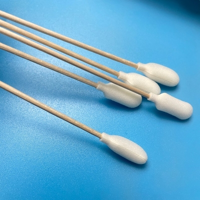 Swab de prélèvement à usage unique stérilisé avec un bâton en bois