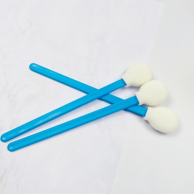708 Type rond écouvillons de pointe en mousse Tête d'imprimante à bâton bleu Nettoyer Appliquer liquide