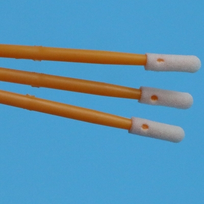 TX742 Essuie-glace détaillé sans lingots comprimé à petite pointe en mousse en salle blanche pour le nettoyage d'usine