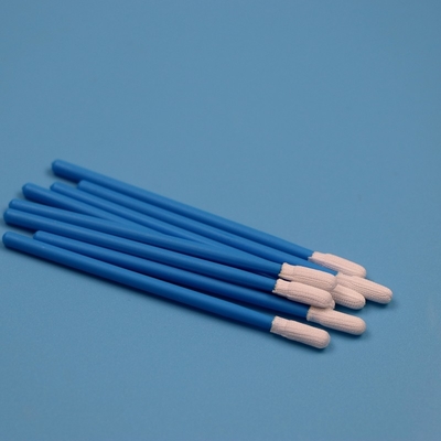 TX743 Lint Free Tricoté Petit ESD Salle blanche écouvillon d'usine de nettoyage Polyester écouvillon Stick