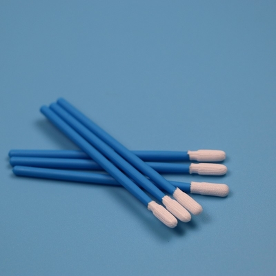 TX743 Lint Free Tricoté Petit ESD Salle blanche écouvillon d'usine de nettoyage Polyester écouvillon Stick
