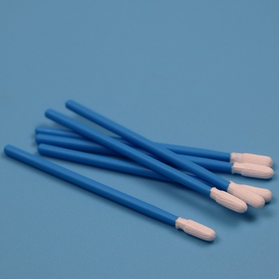 TX743 Lint Free Tricoté Petit ESD Salle blanche écouvillon d'usine de nettoyage Polyester écouvillon Stick