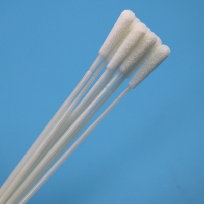 Écouvillon en nylon à base de bâton ABS à usage unique écouvillon stérile pour la collecte de spécimens
