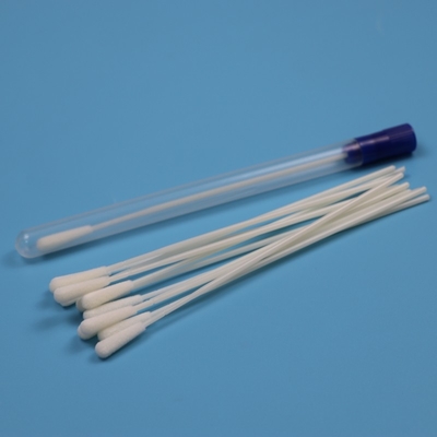 Écouvillon en nylon à base de bâton ABS à usage unique écouvillon stérile pour la collecte de spécimens