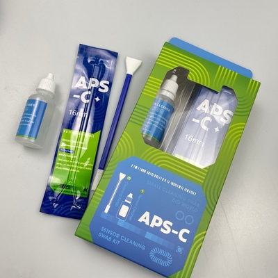 2 en 1 Type 16mm Largeur APS-C Caméra Capteur Kit de nettoyage avec 10 pièces Clean Stick