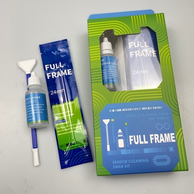 Kit de lavage de capteurs professionnel pour le nettoyage des verres des lentilles et des appareils photo