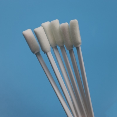 TX712 Lint Free White PP Stick 10 mm Imprimante de tamis en salle blanche rectangulaire Nettoyage par tamis en mousse ESD