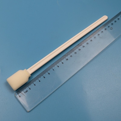228 mm sans lingot blanc extra long manche rectangulaire écouvillon de salle blanche imprimante UV écouvillon en mousse de nettoyage