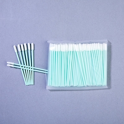 Outils de nettoyage à micro rainures TX750 Type 76mm écouvillons en mousse avec poignée PP robuste