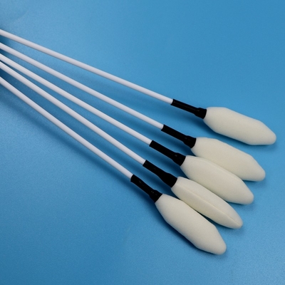 21cm long bâton en PP grosse tête de pagaie bâton d'éponge médicale Trocar essuie-glace en mousse