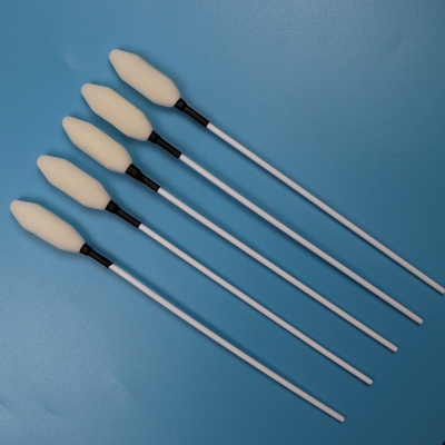 21cm long bâton en PP grosse tête de pagaie bâton d'éponge médicale Trocar essuie-glace en mousse