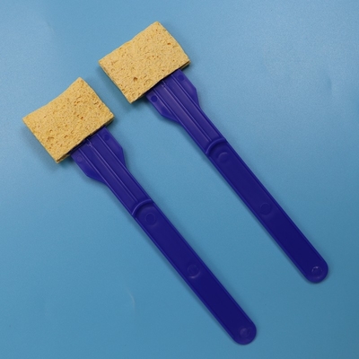 Prélèvement de surface environnementale à haute absorbance écouvillons en mousse écouvillons en cellulose écouvillons en éponge montés pour laboratoire