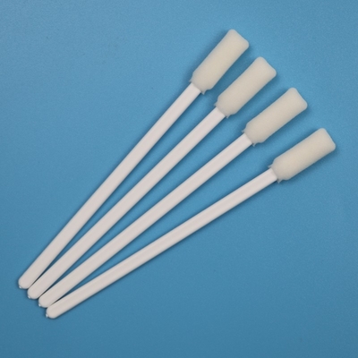 TX712 En stock Green Stick Swab détaillé rectangulaire Nettoyage de précision ESD Swab en mousse pour salle blanche