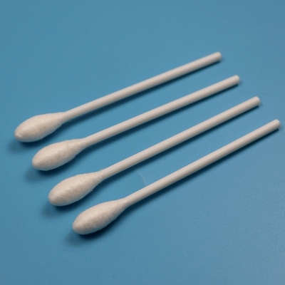 10 cm de bâtonnet en PP à tête ronde de coton à boutons médicaux Qtips Applicateur de coton