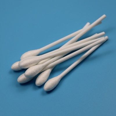 10 cm de bâtonnet en PP à tête ronde de coton à boutons médicaux Qtips Applicateur de coton