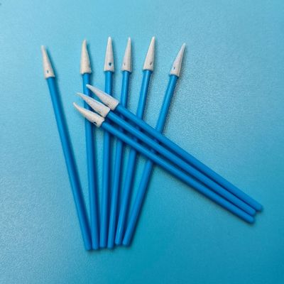 Tige mousse pointue pour nettoyage de précision avec manche en PP