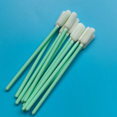 TX710 écouvillon détaillé sans lingot écouvillon en mousse de salle blanche pour le nettoyage de précision