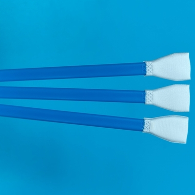 M4 / 3 écouvillon de nettoyage de capteur 12 mm en forme de V avec bâton PP bleu 10 pièces par boîte