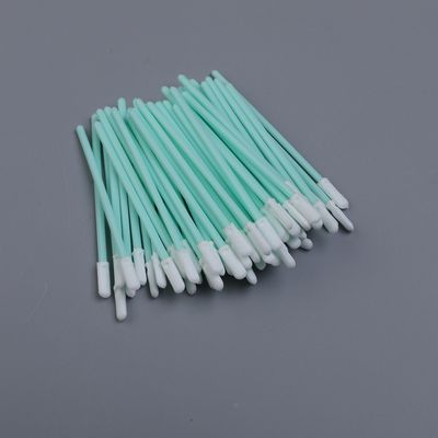 70 mm écouvillon en polyester à petite tête - pointe ultra-mince de 2 mm - pour le flux de PCB, la pâte de soudure, les broches de connecteur et les emplacements de capteurs - 100 pièces