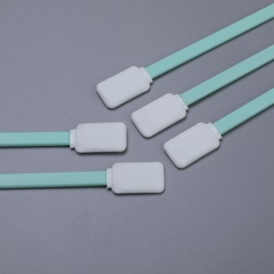 Swab de nettoyage électronique en polyester à double couche: statique-dissipatif et sans lingots pour l'entretien des circuits imprimés et des connecteurs Type TX714