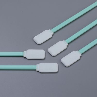 Flat Head Polyester Knit Applicator TX714: 125mm Total Length, Engineered for Applying & Removing Lubricants in Controlled Environments