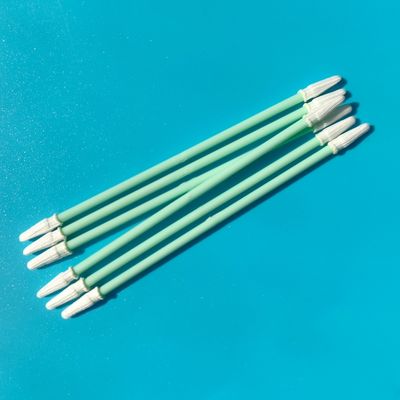 Lint libre 3.6mm Mini Pointed Swab détaillé à double extrémité pointu Swab polyester de précision pour salle blanche