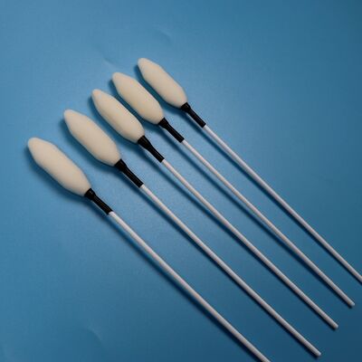 Bâton Long jetable en PP de 21cm, éponge de nettoyage médical, pointe en mousse, lingette Trocar pour hôpital