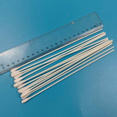 Coton-tige jetable Extra Long en PP, 20cm, coton-tige résistant aux produits chimiques, Qtips pour laboratoire