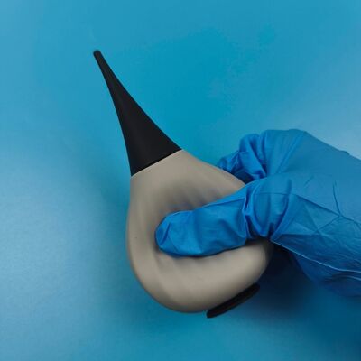 Souffleur d'air en Silicone à haut débit, emballage individuel, nettoyage d'objectif de caméra, souffleur d'air avec buse souple
