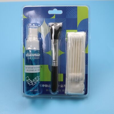 Nettoyeur d'écran 4 en 1 Portable Nettoyeur de lentilles Nettoyeur en microfibre Essuie-glaces à brosse souple Kit de nettoyage d'écran Kit de nettoyage de lentilles Kit de nettoyage d'ordinateur portable Kit de nettoyage