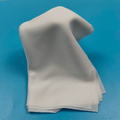 Lingettes pour salle blanche à haute capacité de nettoyage, 9 pouces, 9 pouces, haute compatibilité avec les solvants, lingettes en Polyester non pelucheuses pour le nettoyage des imprimantes, 130g