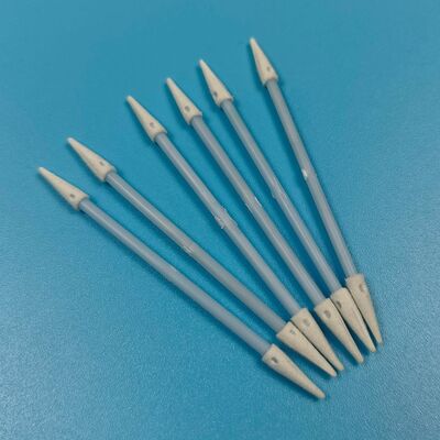 Poignée bleue non pelucheuse, Mini-écouvillon pointu de 3.6mm, pour nettoyage de voiture, tampon de détail, nettoyage de précision, tampon en mousse ESD pour salle blanche
