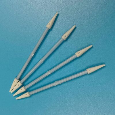 Poignée bleue non pelucheuse, Mini-écouvillon pointu de 3.6mm, pour nettoyage de voiture, tampon de détail, nettoyage de précision, tampon en mousse ESD pour salle blanche