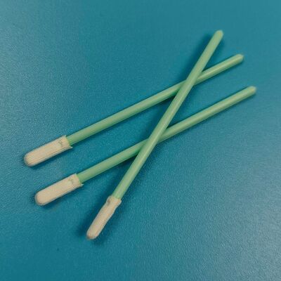 TX758 petit écouvillon plat non pelucheux pour salle blanche nettoyage des semi-conducteurs écouvillon en Polyester ESD écouvillon de nettoyage de précision