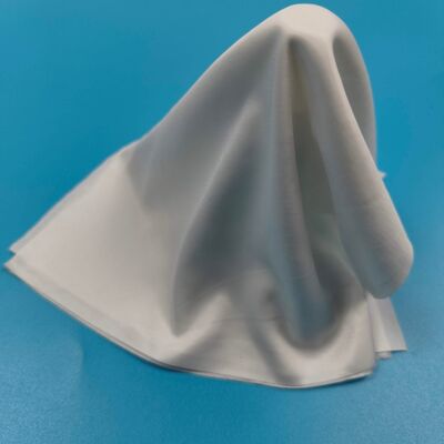 9 pouces de lingettes sans lingettes résistantes aux produits chimiques Tissu de nettoyage industriel Tissu de polyester ultra doux Tissu de salle blanche Tissu pour nettoyage d'imprimante