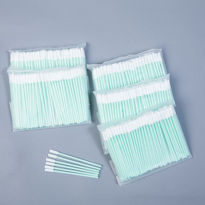 Le polyester tricoté/le nettoyage électronique de Microfiber tamponne autour du service principal d'OEM