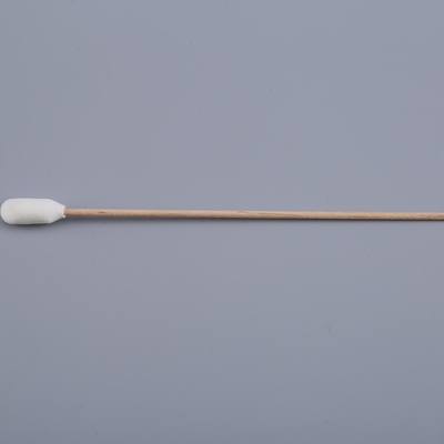 Écouvillons de nettoyage de mousse de 154 millimètres, tête en bois d'imprimante de tampons de coton de bâton de DSLR