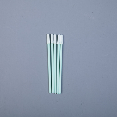 Le bâton micro de tampons de coton de TX743B, tissu tamponne le bâton vert principal blanc