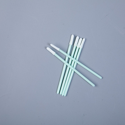 Le bâton micro de tampons de coton de TX743B, tissu tamponne le bâton vert principal blanc