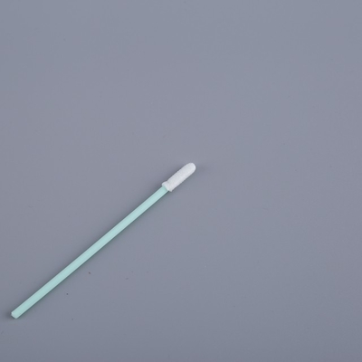 Le semi-conducteur nettoyant l'anti charge statique tamponne le bâton blanc principal mince de vert de mousse