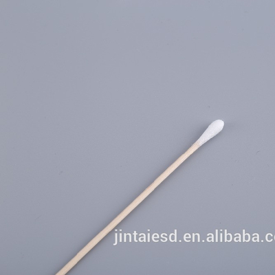 Tampons de coton en bois de bâton de disposition longs, tampons de coton médicamentés stériles